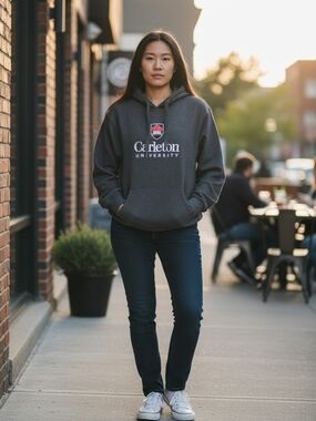 Official Carleton University Pullover Hoodie